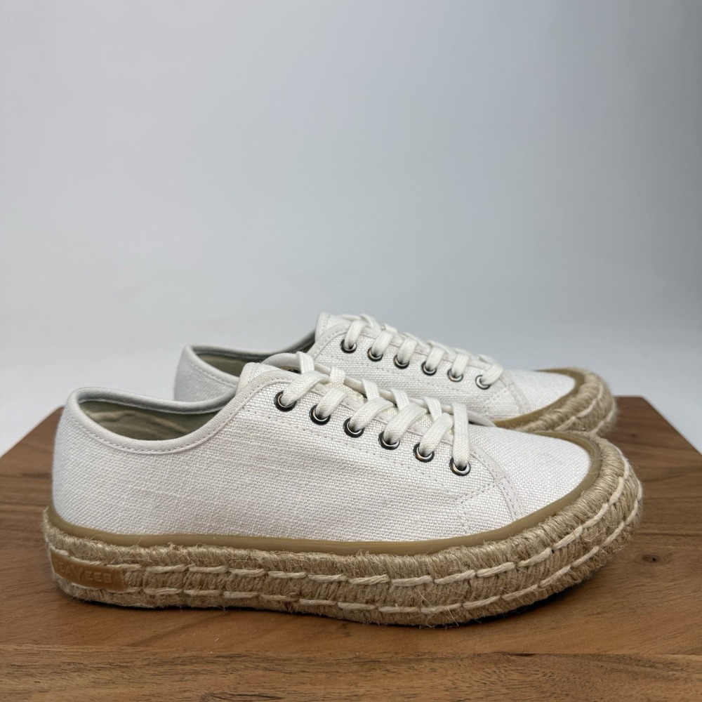 New Womens Seavees Coronado Espadrille Lace-Up Sneakers Shoes‎ Size 7 M